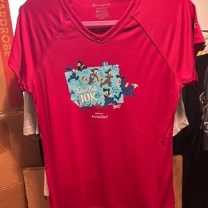 Run Disney 2017 Tinker Bell 10K race Graphic Tee